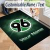 Custom Text Printed Rug Hannover 96 Non Slip Floor Carpet For Home Room Decor