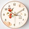 Silent 3D Clock: Magnetic Refrigerator Sticker - Creative Home Decor