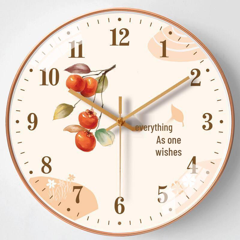 Silent 3D Clock: Magnetic Refrigerator Sticker - Creative Home Decor