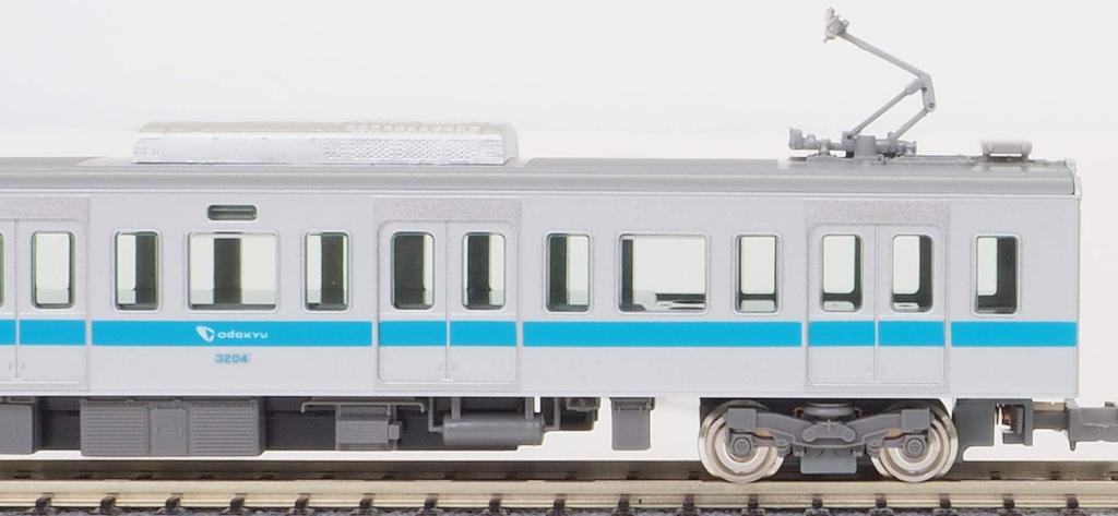 Greenmax N gauge Odakyu 3000 series first train 3254 formation, brand mark included, 6-car formation set, motorized 30702 model train