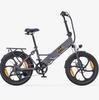 Hillmiles Mile 2 Skládací elektrické kolo pro městské dojíždění Baterie 36V13Ah Motor 250W Maximální zatížení 150KG 20palcová kola E-kolo pro dospělé