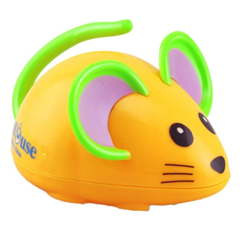 1 Stk. Cartoon Ratte Aufziehspielzeug Kinder Laufende Kette Uhrwerk Kleine Spielzeuge Baby Erste Liebliche Ratte Maus Lernspielzeug Kinder Geschenk