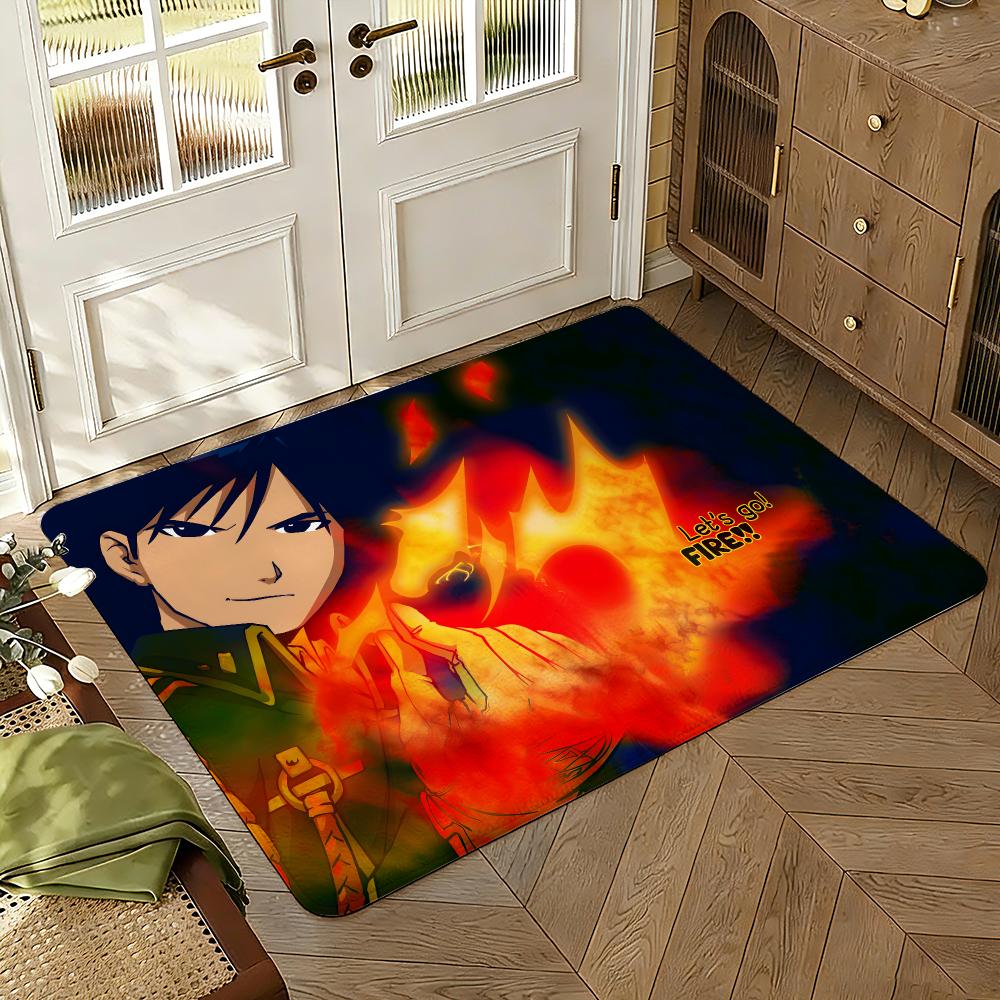 Game G-Guilty Floor Mat Soft Thickened Absorbent Non-Slip Bedroom Living Room Door Mat Home Decor Flannel Rugs