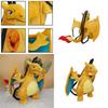 Cute Cartoon Backpack With Gengui And Charizard For Kids, Plush Toy Bag For Kindergarten