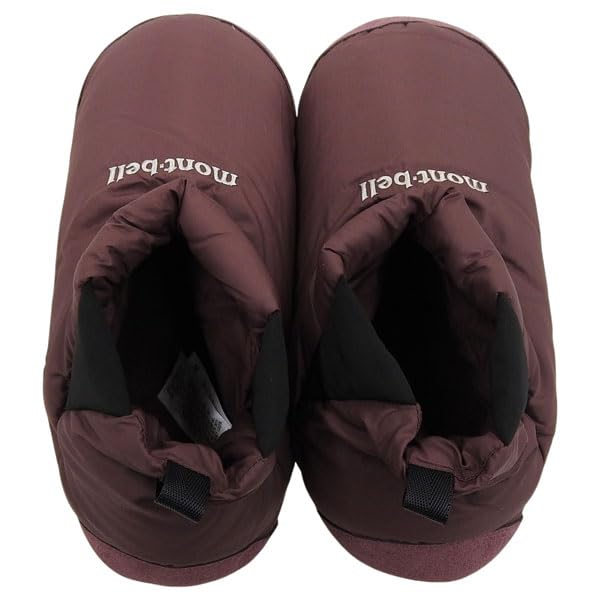 Montbell Down Camp Shoes Unisex Indoor Winter Wine Red/s (22-24cm)