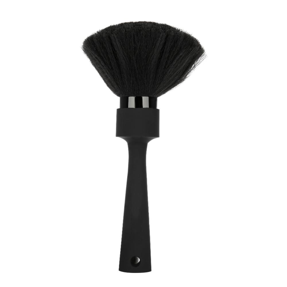 Soft Neck Duster Ergonomic Design Hairdressing Brush Neck Cleanup Hair Styling Brush Salon Use