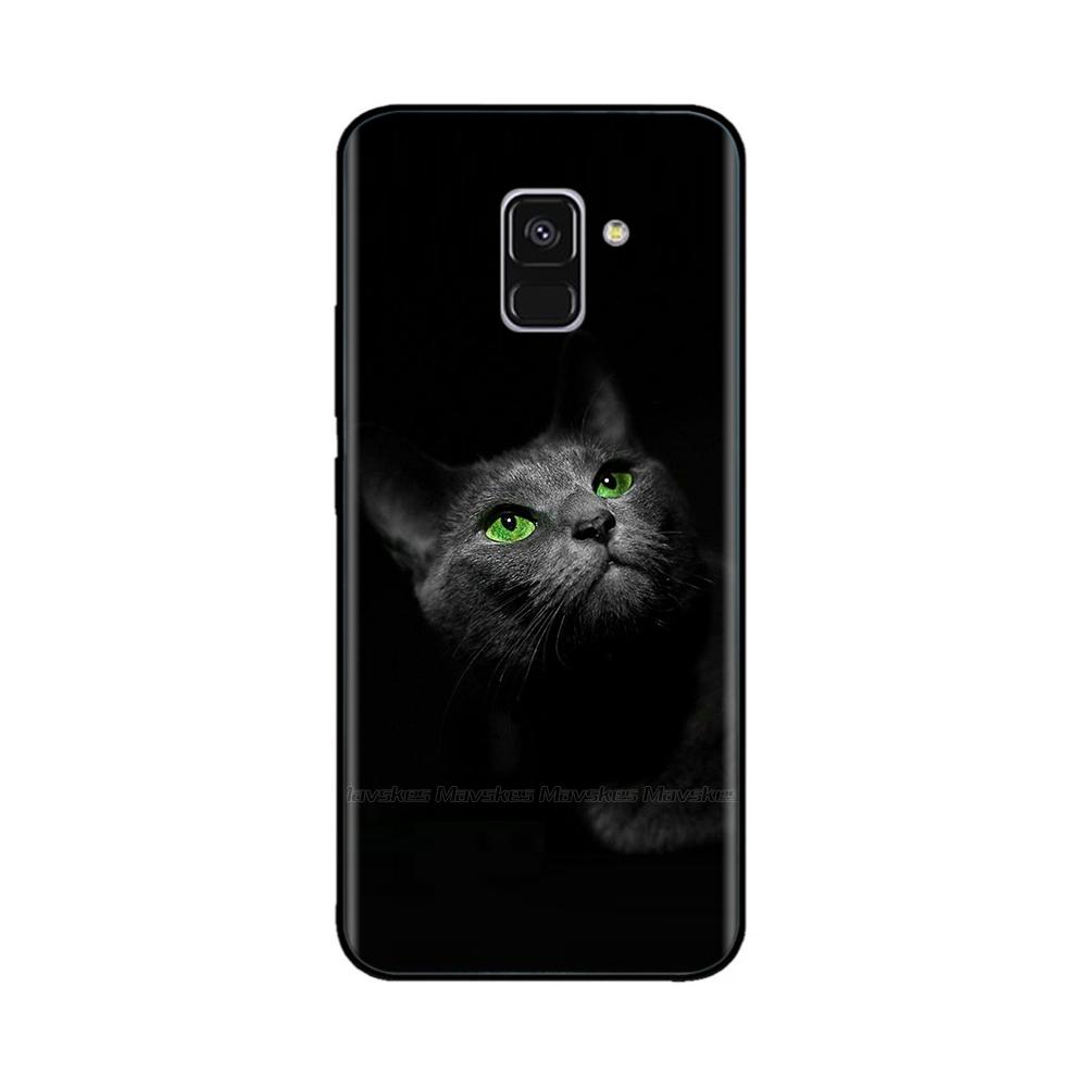 Für Samsung Galaxy A8 2018 Hülle Weiche TPU Handy Rückseite Für Samsung A8 Plus 2018 A730 Cover GalaxyA8 A 8 Silikon Stoßstange Hülle