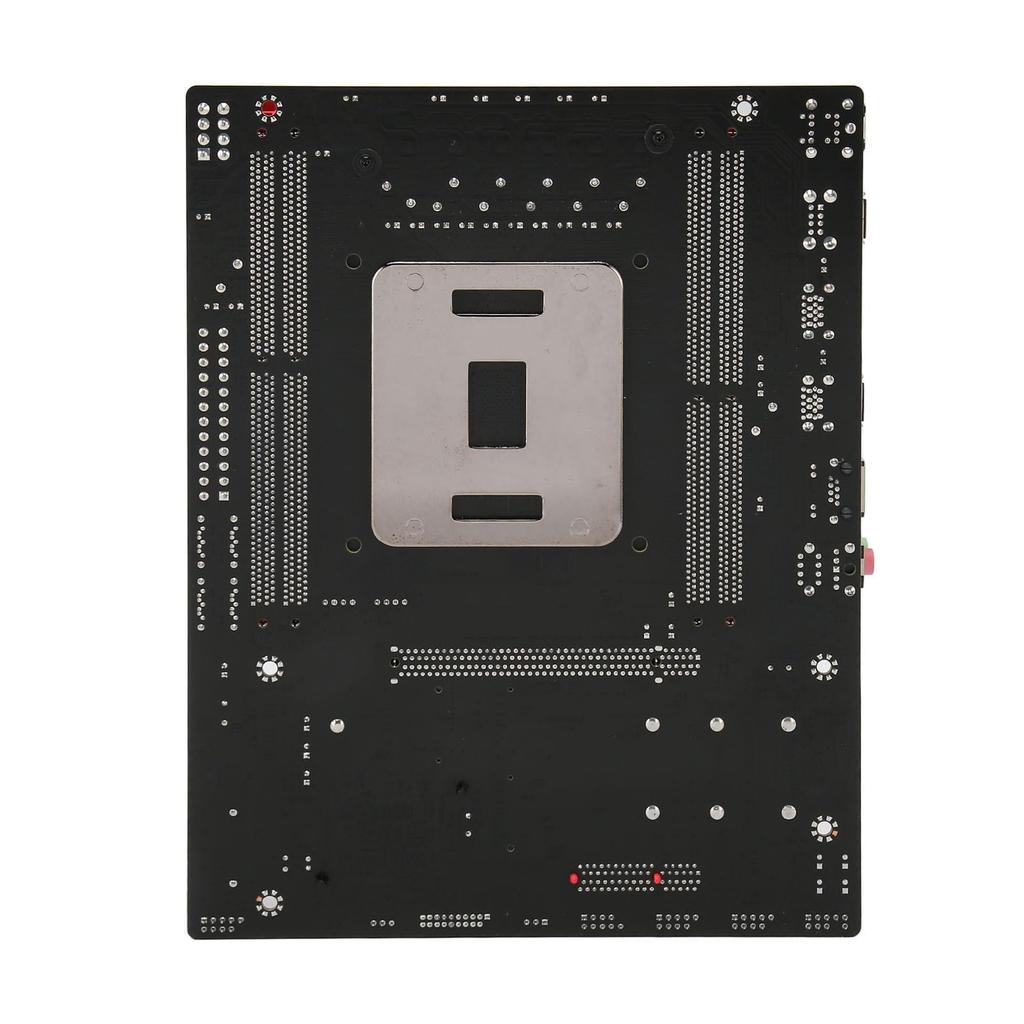 X99 LGA 2011 V3 Motherboard, Micro ATX Motherboard with RTL8111G Gigabit LAN Card, for Xeon E5 V3 V4, 4-Channel DDR4, PCIe 3.0, Dual M.2 Slots