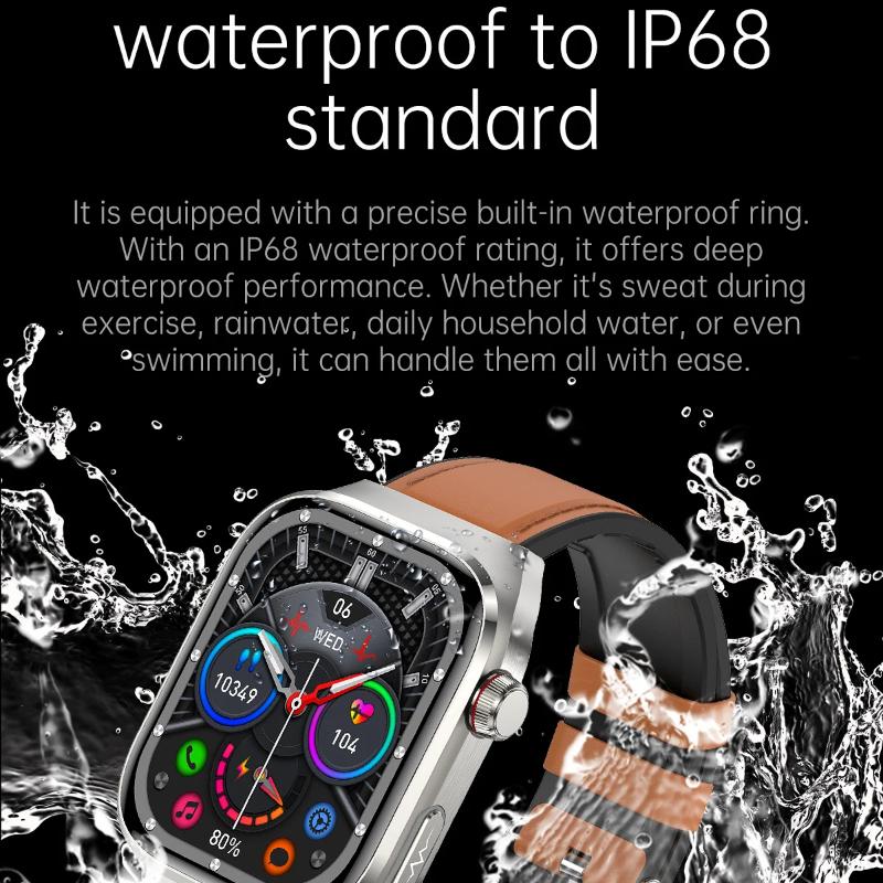 2025 New Smart Watch ECG+PPG Organs Viscera Monitor Clock Men Blood Lipids Uric Acid BP Sport Call Smartwatch for Samsung Galaxy