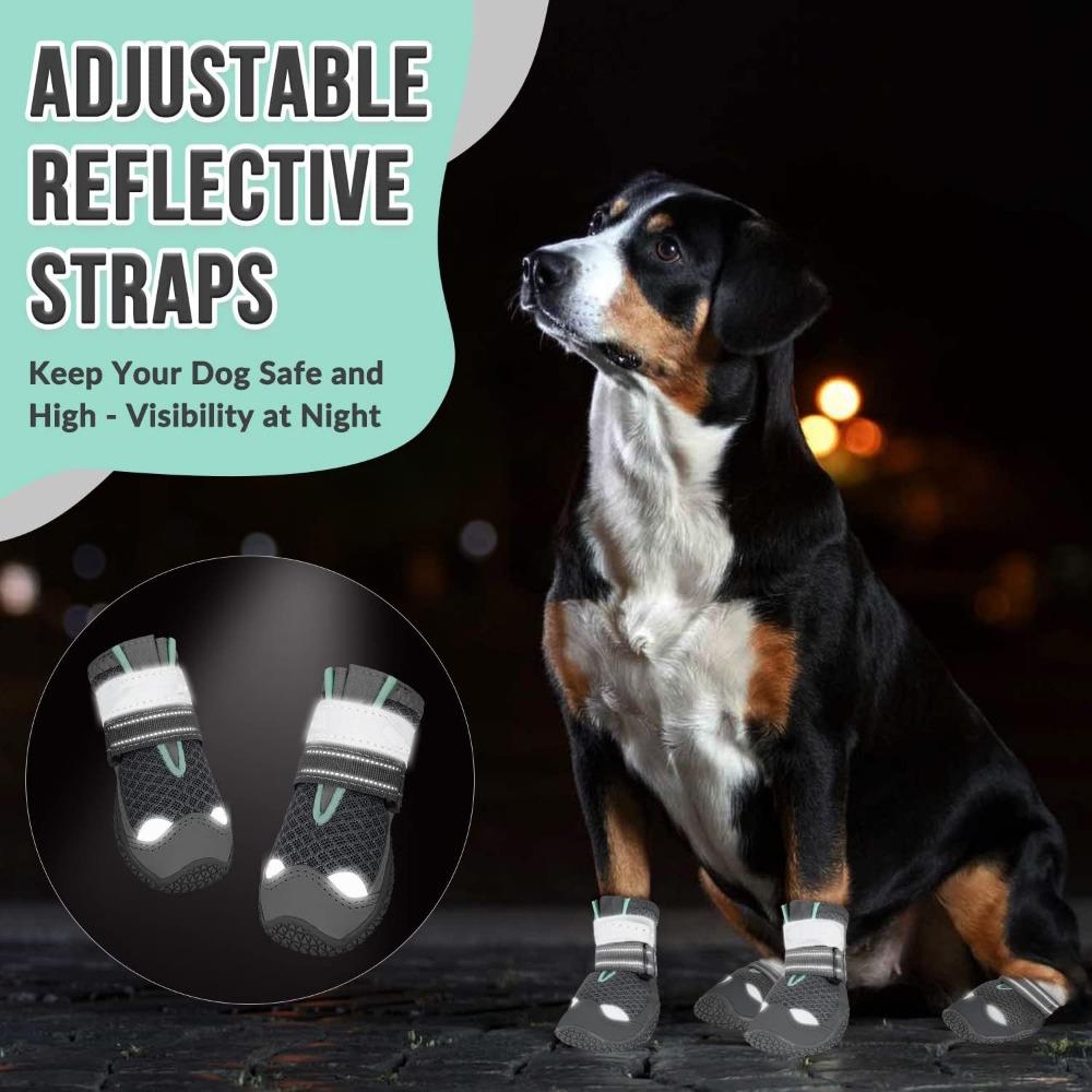Dog Shoes Anti-dirty and Wear-resistant Dog Shoes Breathable Dog Foot Cover Large Dog Shoes Waterproof Golden Retriever Dog Shoes
