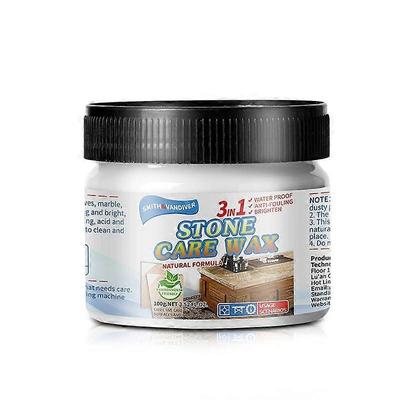 Stone Polishing Finishing Wax for Granite Marble Enhance Natural Stone Wax Finish Stone Polishing Care 2025 Less