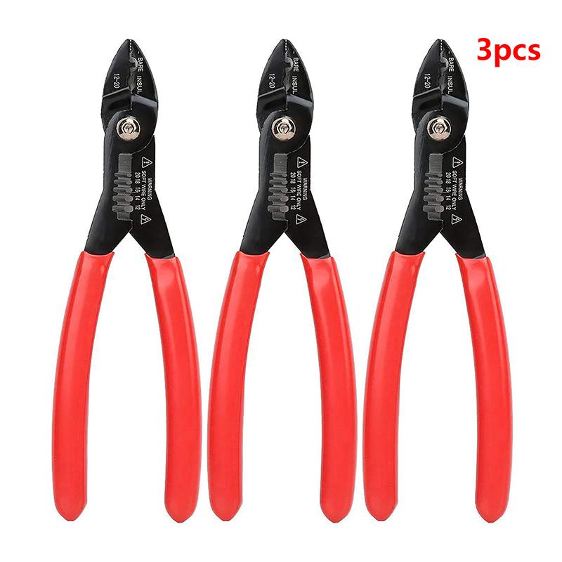 4 In 1 Multipurpose 12-20 Awg Electrician Pliers Wire Welding Machine Cable Stripping Machine Wire Stripper