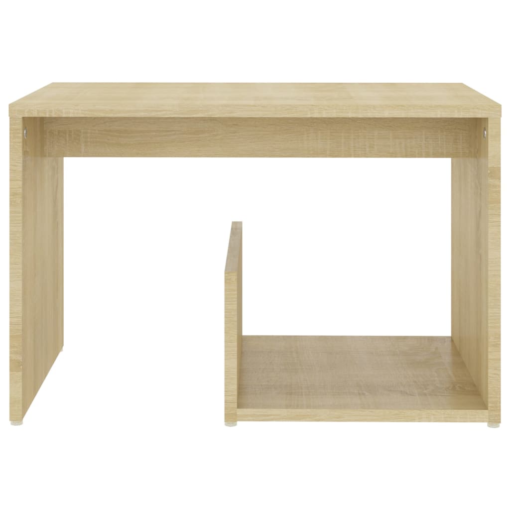 Vidaxl Stolik, Dąb Sonoma, 59X36X38 Cm, Materiał Drewnopochodny
