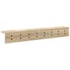 Wall Mounted Nightstand Sonoma Oak 80 X 10.5 X 10.5 Cm