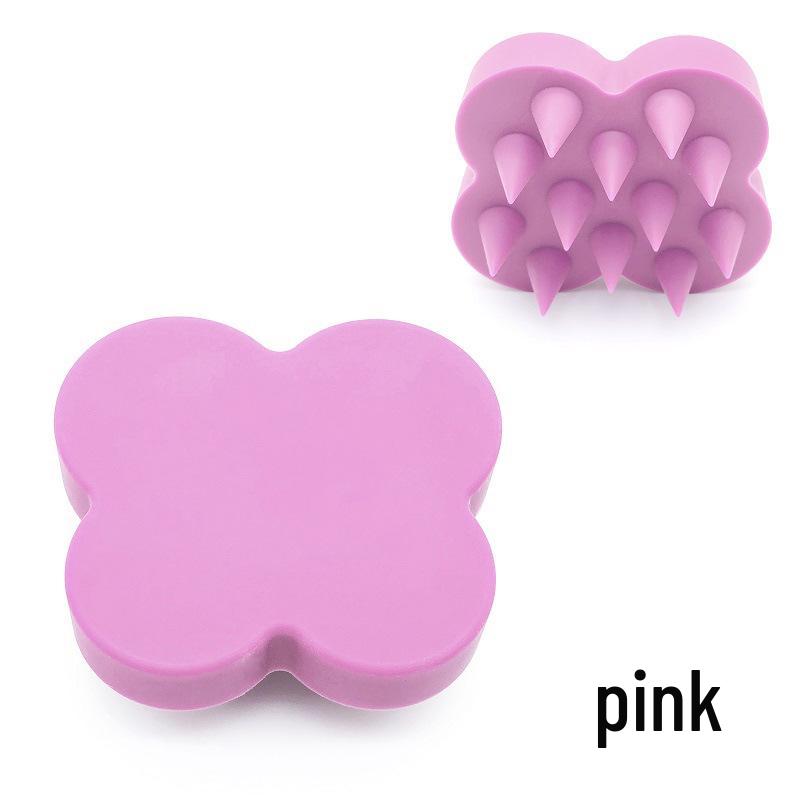 High-Quality Silicone Scalp Massage & Cleaning Shampoo Brush