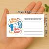 100pcs Positive Encouragement Cards for Teachers And Staff Colorful Motivational Thank You And Recognition 'You Deserve It!'