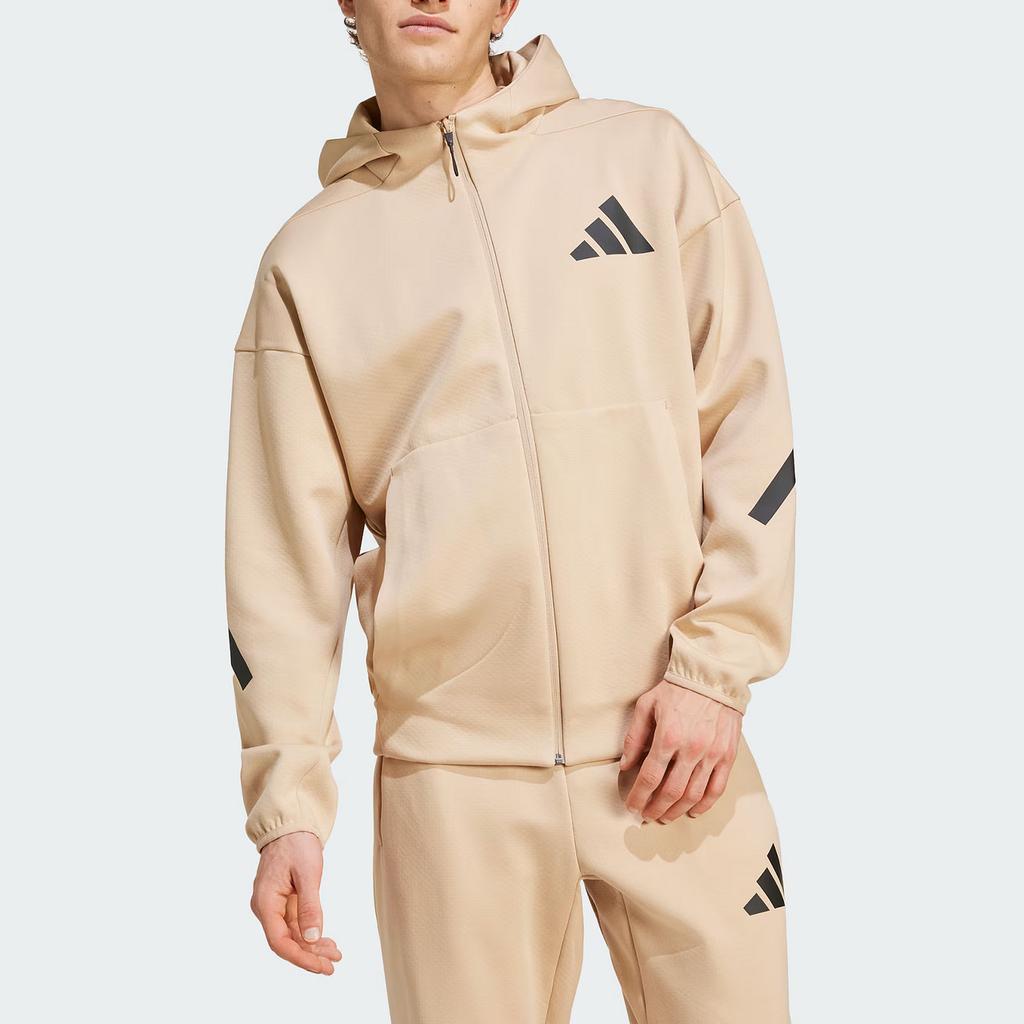Adidas Free Shipping With AdiClub Z.N.E. Full-Zip Hooded Track Jacket JF2445