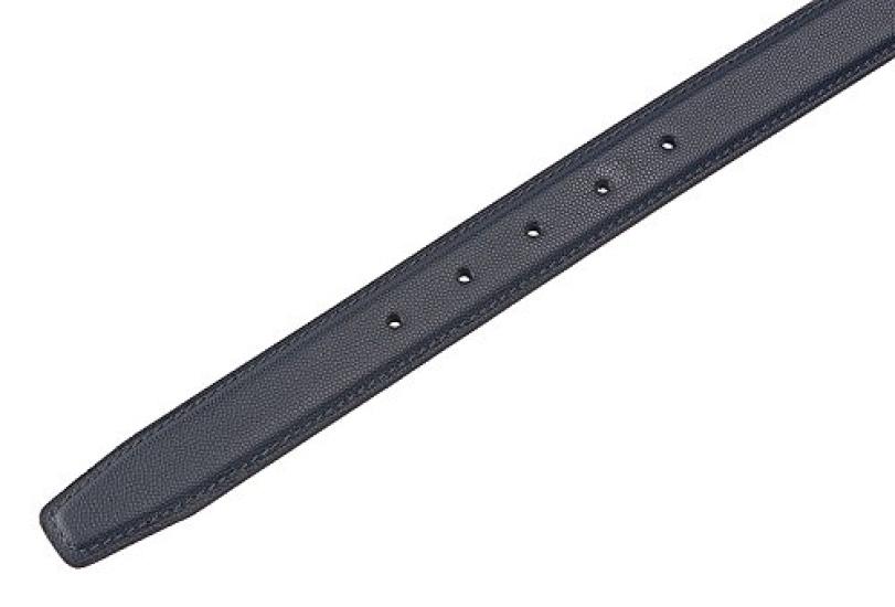 Cypris Perlanera 30mm X Day Business Boyfriend Navy X 0980 Belt, 3cm, Leather, Cowhide, Father's Gift, Men's Gift, Gift, Gift, Chocolate,