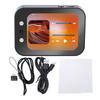 4K 64MP Digital Camera Autofocus CCD Music Camera with 2.8 Inch Touchscreen 3600mAh Battery Slide Cover for Photography