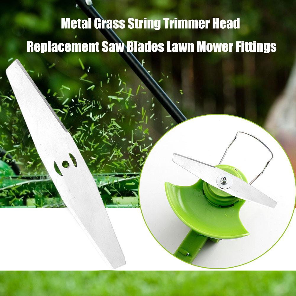 Grass Trimmer Blade 200mm Electric Lawn Mower Saw Blade Metal Lawn Mower Blade Replacement Garden Power Tool Accessories