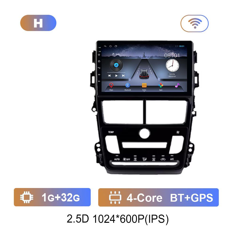

Car Radio Multimedia Player Android 14 Intelligent System for Toyota Vios Yaris 2018 - 2020 GPS 4G WiFi Bluetooth Split Screen