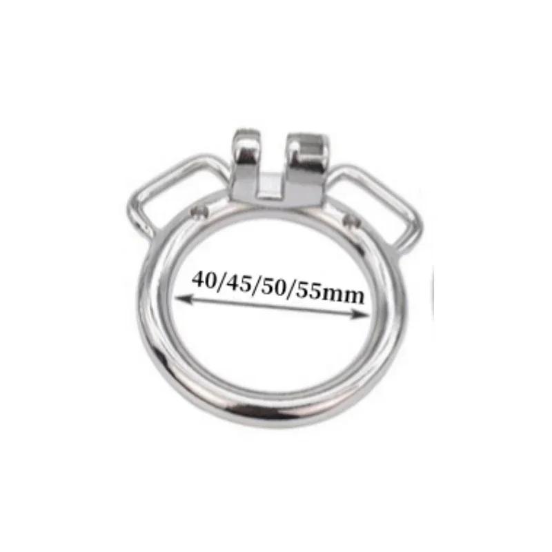 Stal nierdzewna Klatka czystości Silikonowa atrapa waginy Pasek do penisa Klatka czystości Męska Zapobieganie rozczłonkowaniu Ereakcja