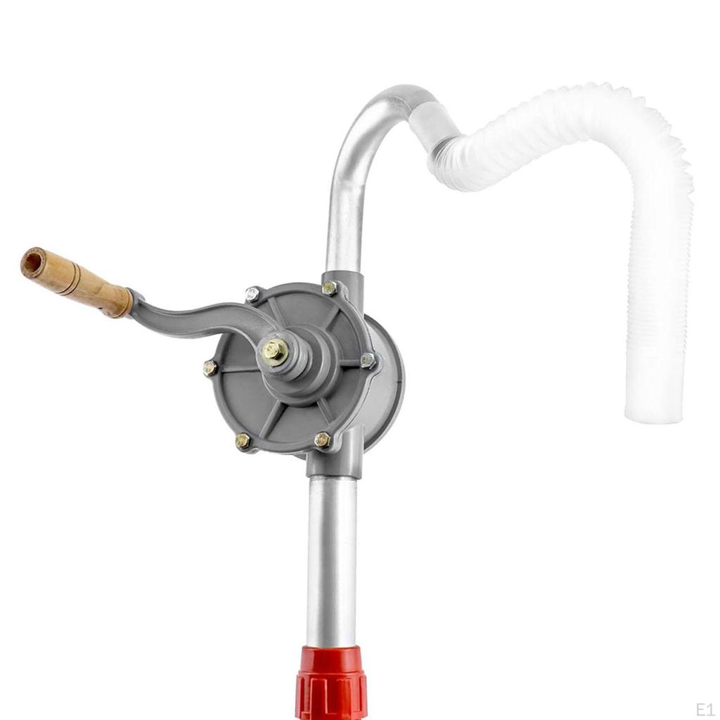 Drum Pump Barrel Hand Easy To Carry Transfer Heating Oil Versatile Fit 15 55 Gallon