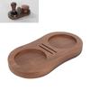 Compatible Wooden Tamper Stand Wooden Coffee Tamping Station Coffee Tamper Holder  Coffee Station