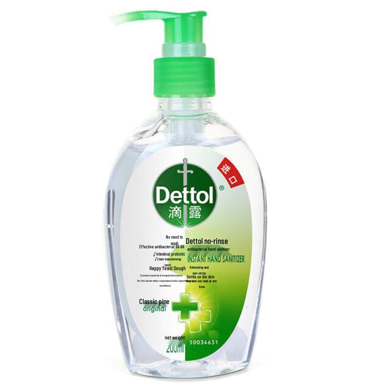 

Dettol No-Rinse Antibacterial Hand Sanitizer, Classic Pine