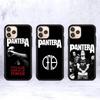 Dark Heavy Metal Rock P-PanteraS Band For IPhone 11 12 13 14 15 16 17 Pro Max Plus TPU+PC Shockproof Back Phone Cases
