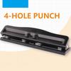 Adjustable Punching Machine 3/4 Hole Puncher Portable Manual Puncher Paper Punch Office School Supplies
