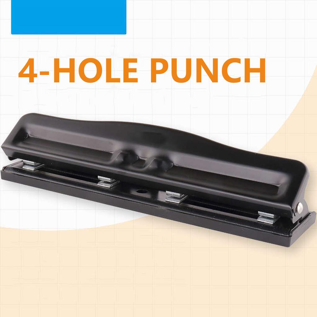 Adjustable Punching Machine 3/4 Hole Puncher Portable Manual Puncher Paper Punch Office School Supplies