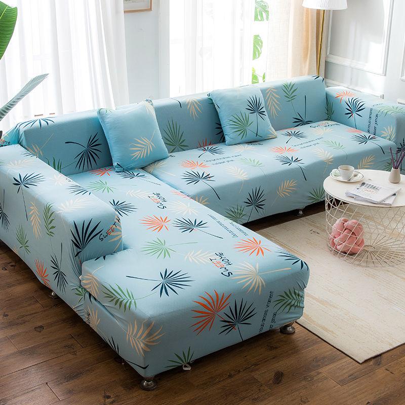 Potah na pohovku s květinovým potiskem Elastické ochranné potahy na nábytek Potah na pohovku 1/2/3/4místné potahy na pohovku do obývacího pokoje