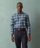 BROOKS BROTHERS Flannel Check Shirt (Blue) (Bbthmff401)