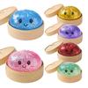 Giant Squishies Dumpling Bun Toy, Slow Rising Glitter Dumpling Stress Ball Stress Relief Fidget Toy For Home Office Travel Toys