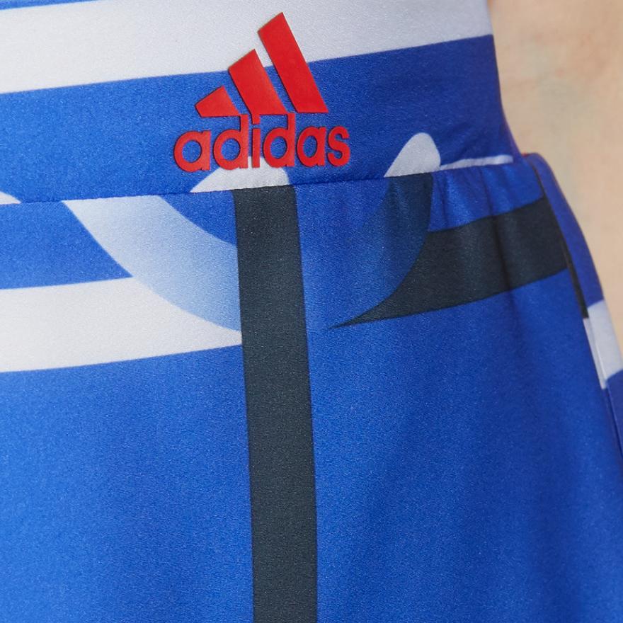 Adidas Aop Pleated Tennis Skirt Women Skirts Blue H09674