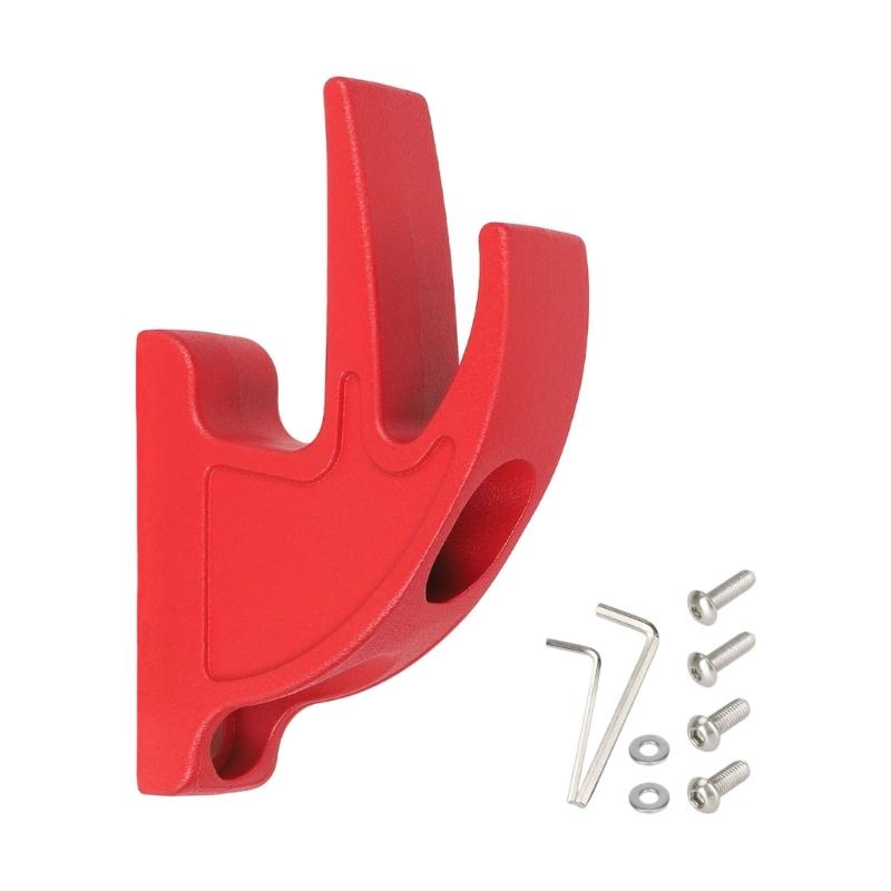 

Quickly Release Durability Scooters Hook 15kg Load Bearing Portables Scooters Front Hook for Shopping Trip червоний