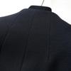 Elegant Women's V-neck Spring Blazer - French Acetate Design