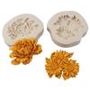 1Pc Peony Sunflower Lotus Silicone Molds Chinese Rose Flower Mould Diy Chocolate Candy Cake Fondant Mold Dessert Decoration