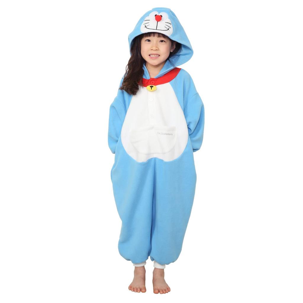 SAZAC Doraemon Fleece Kigurumi for 110cm Children,