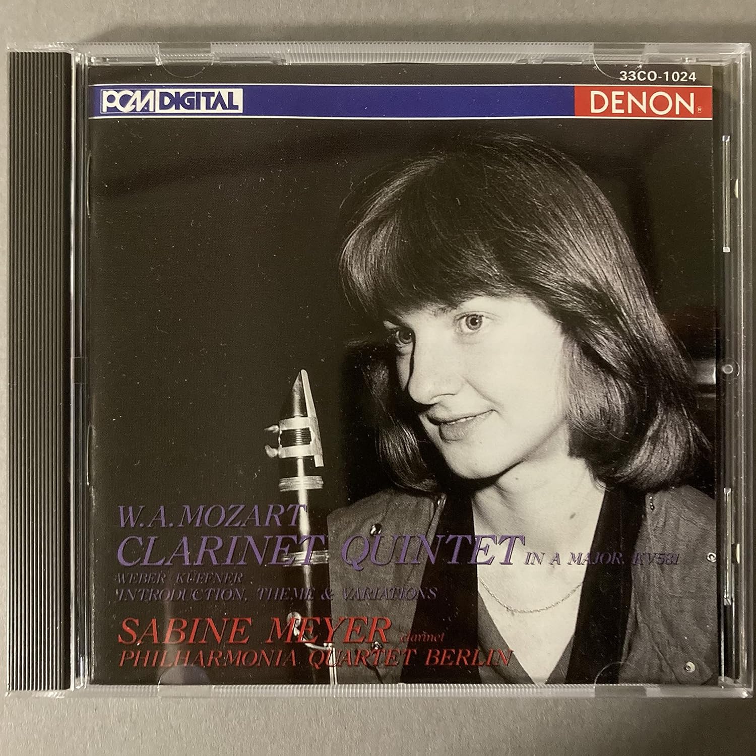 

CD MOZART - Mozart: Clarinet Quintet 33CO1024 Japan Classical Used