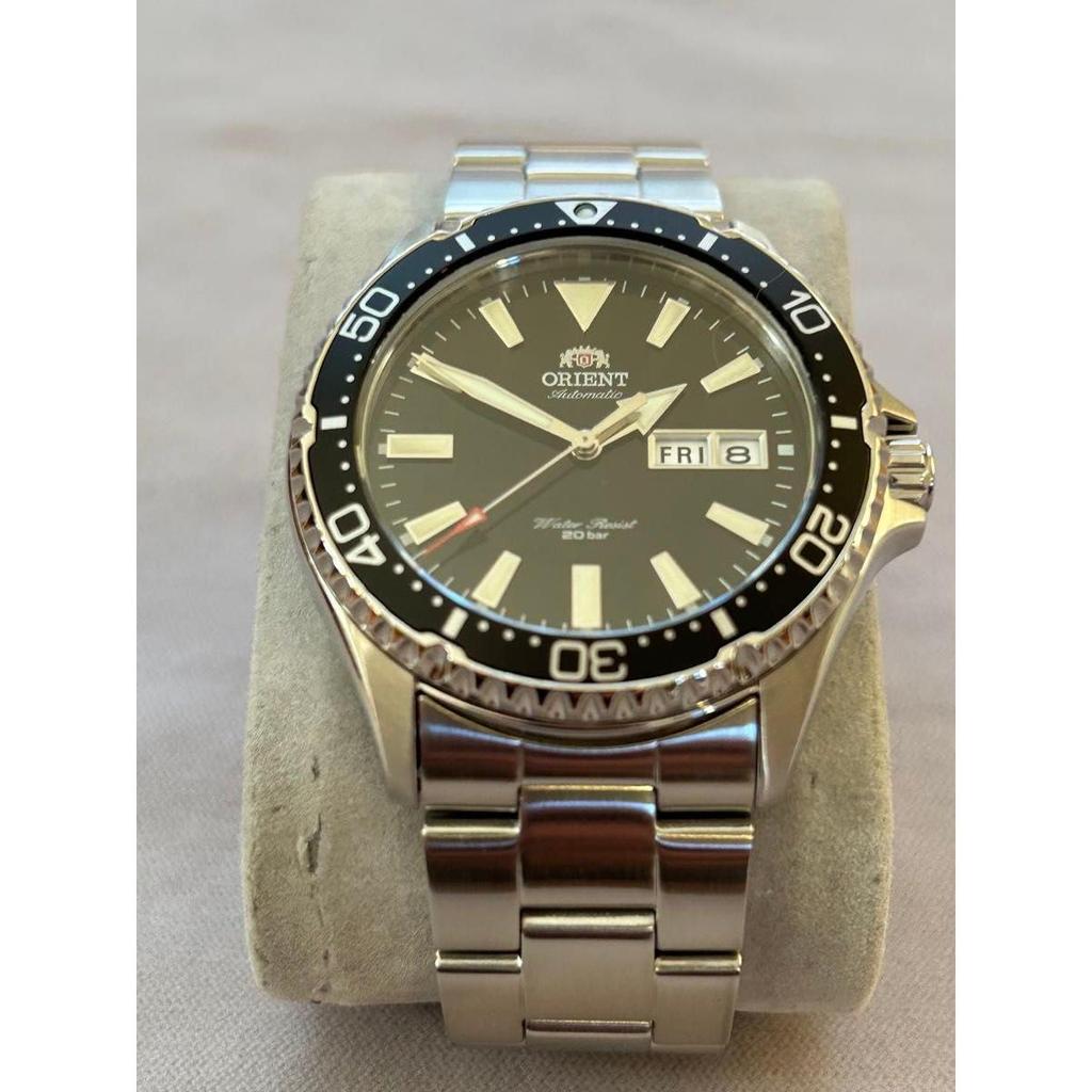 Used Orient Mako Kamasu Black Dial Excellent Condition