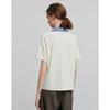 Women's Color-block Polo T-shirt