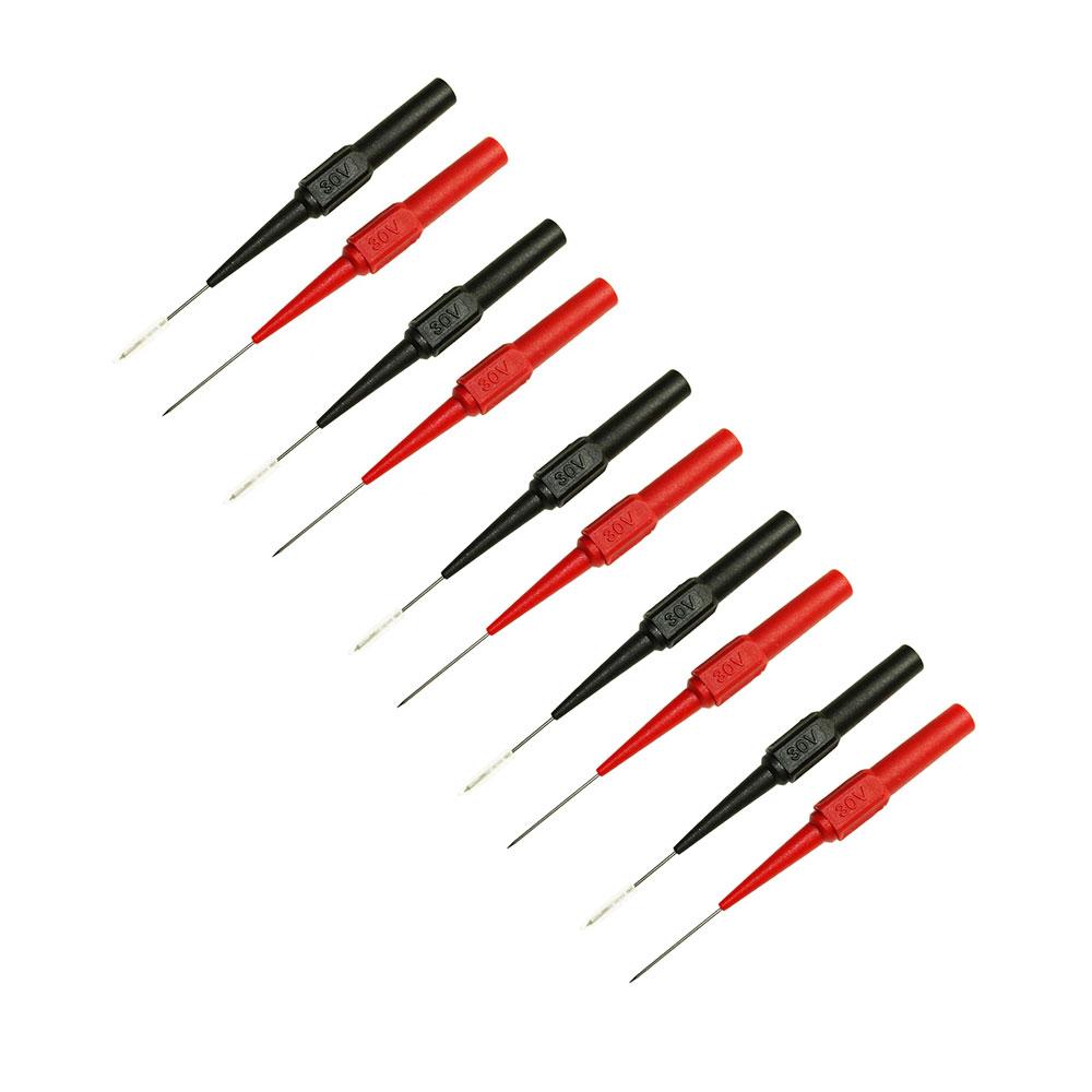 10Pcs 30V Instrumentation Diagnostic Tools Multimeter Test Needle Tip Probe Automotive Tool Accessories for Automotive Kit