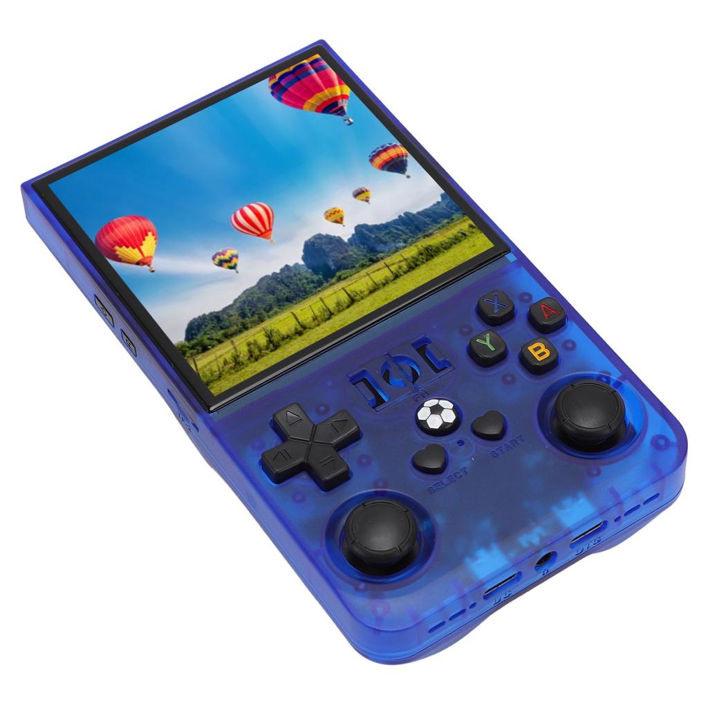 Handheld Game Console 4 Inch IPS Screen Open Source Portable Retro Video Game Console with Small Memory Card for Linux