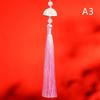 5Pcs Fan Tassels Bookmark Tassels Silky Handmade Soft Craft Tassels With Loops For Diy Crafts Jewelry Making Party Decor