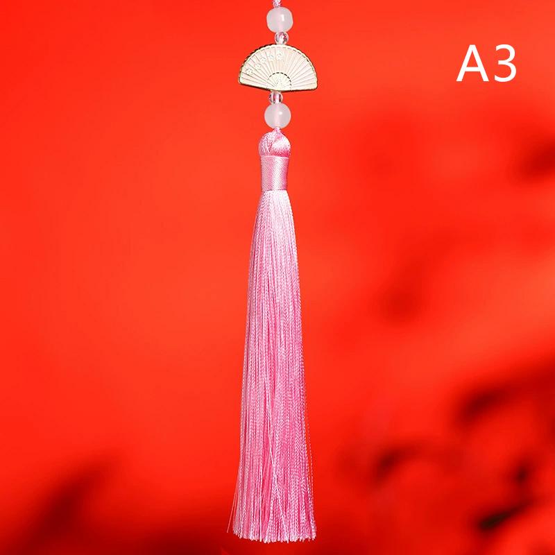 5Pcs Fan Tassels Bookmark Tassels Silky Handmade Soft Craft Tassels With Loops For Diy Crafts Jewelry Making Party Decor