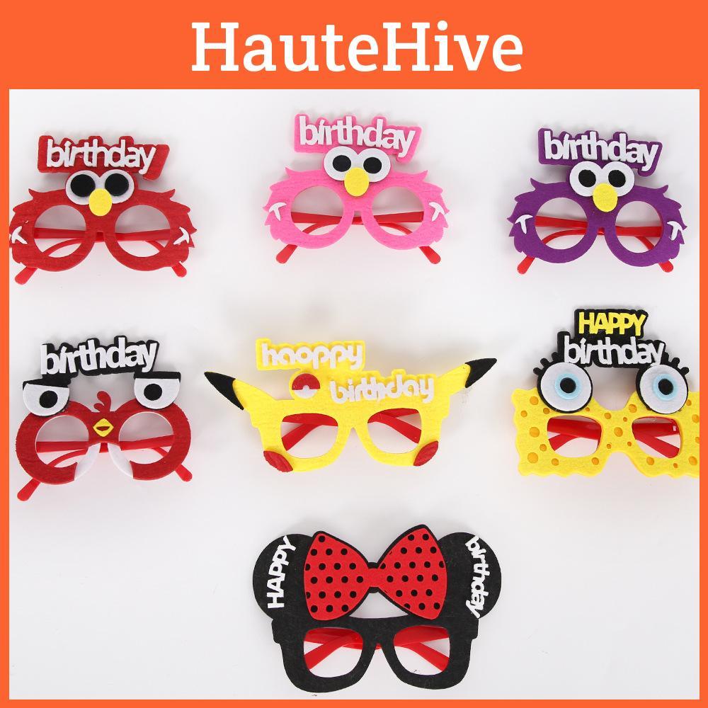 Zabawne Kolorowe Okulary na Imprezę Dla Dzieci i Dorosłych Dekoracje i Uroczystości Urodzinowe