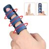 Schnappfinger Schiene Fingerstütze zum Geradestellen oder zur Unterstützung für Finger Daumenstütze Gebrochener Fingerschutz Geradestellen