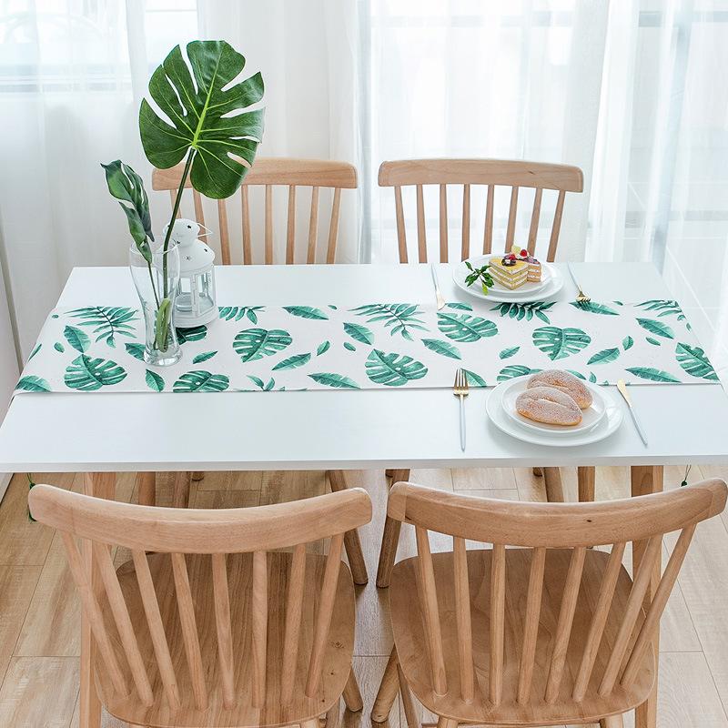Rectangular Table Cloth Kitchen Table Heat Resistant Durable Table Runner TableCloth for Decoration Home Hotel Banquet